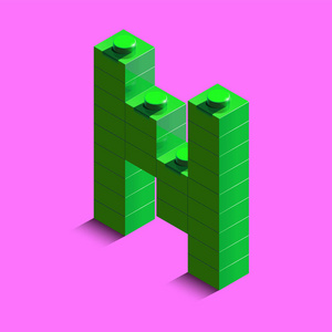 乐高字母表图片