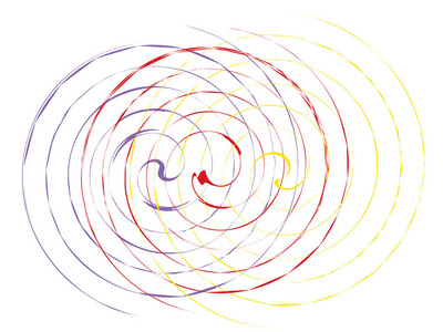 螺旋艺术抽象
