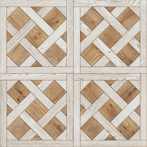天然木底格栅地板设计无缝纹理图片