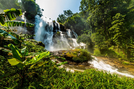 泰国清迈因塔农瀑布