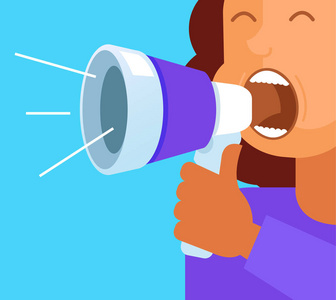 广告概念.矢量平面卡通图案设计照片