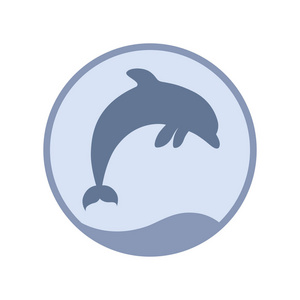 海豚符号图片