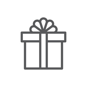 情人节礼物标记线图标图片-情人节礼物标记线图标素材-情人节礼物标记