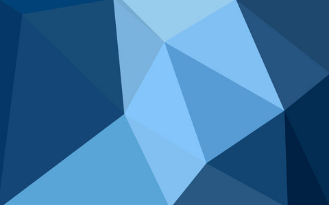 浅蓝色矢量图案. 三角形模板. 几何样本. 用三角形形状重复例程.