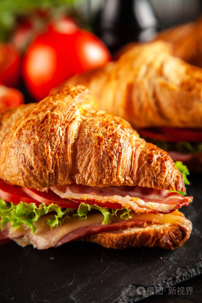 经典三文治面包三明治