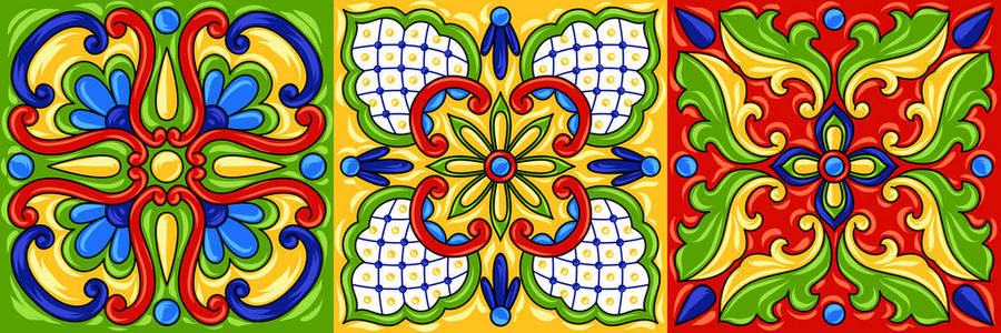 墨西哥瓷砖图片