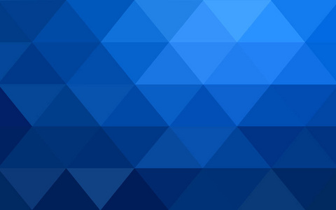 深蓝色矢量图案。 三角形模板。 几何样本。 用三角形形状重复例程。 新的纹理为您的设计。 模式可用于背景。