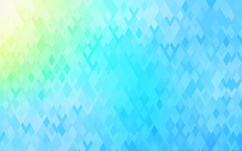 浅蓝绿色矢量抽象纹理多边形背景。 模糊的矩形设计。 具有重复矩形的图案可用于背景。