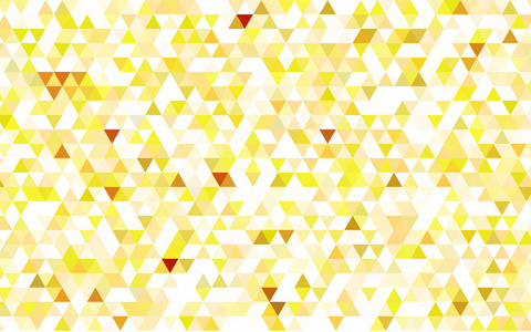 浅蓝色黄色矢量多边形抽象图案。 创造性的几何插图折纸风格与梯度。 模板可以用作手机的背景。