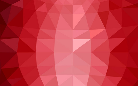 浅红色矢量图案。 三角形模板。 几何样本。 用三角形形状重复例程。 新的纹理为您的设计。 模式可用于背景。