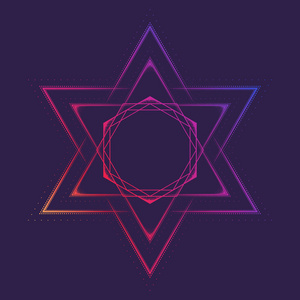六芒星图片
