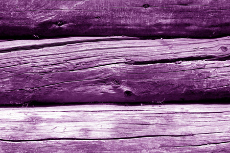 紫色的旧木墙。 设计的抽象背景和纹理。