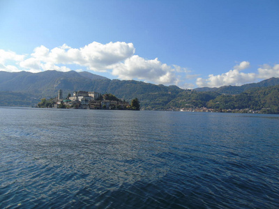 orta in autumn days and a caption of some old part of the countr