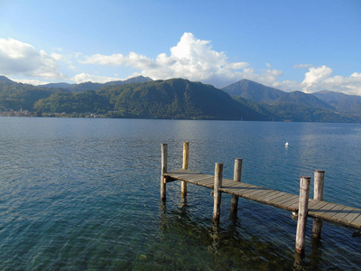 orta in autumn days and a caption of some old part of the countr