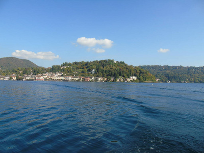 orta in autumn days and a caption of some old part of the countr