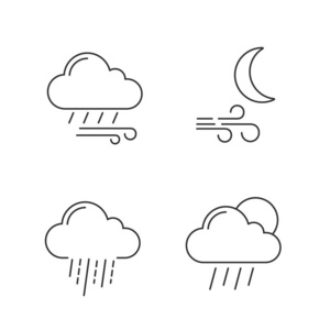 大风大雨图片-大风大雨素材-大风大雨插画-摄图新视界