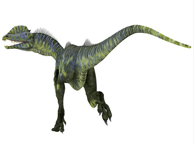 双脊龙地龙是侏罗纪时期生活在美国龙恐龙,生活在美国亚利桑那州