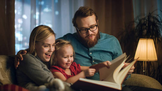 s Book on a Sofa in the Living Room. It39