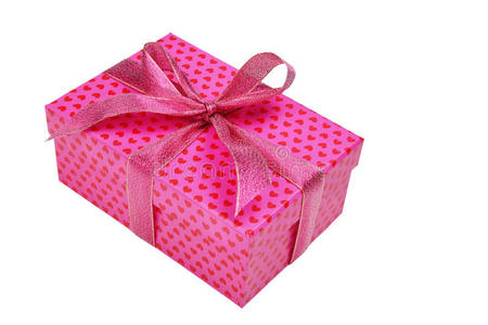 心形粉色礼品盒