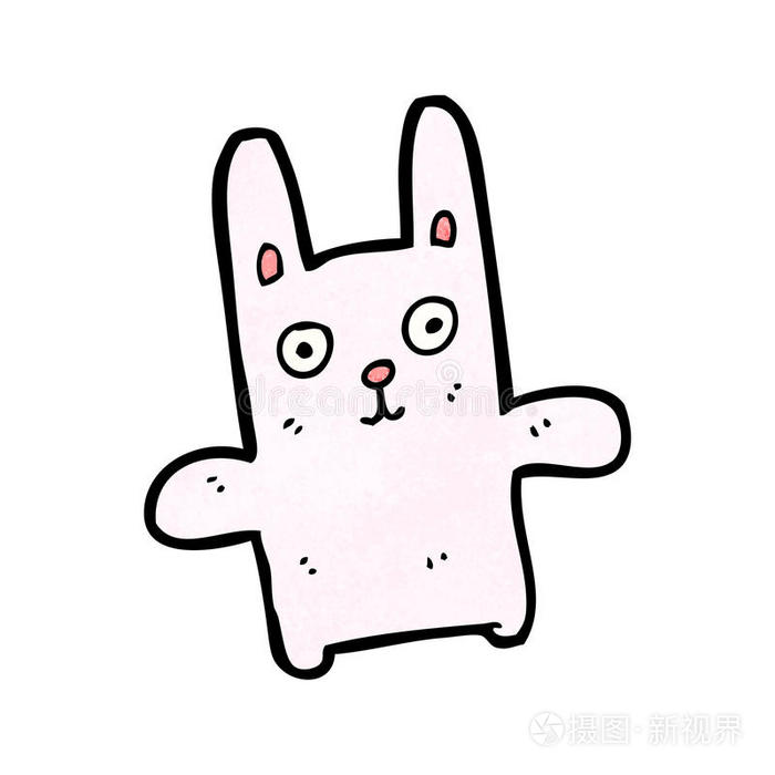 滑稽卡通兔