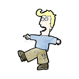 卡通惊魂人照片