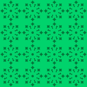 绿色抽象无缝纹理几何图案深绿色背景