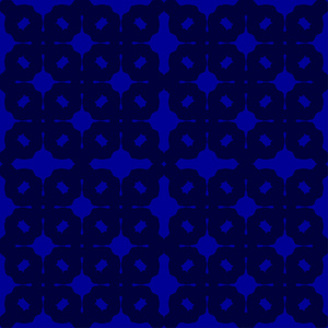 深蓝色背景的海军抽象几何无缝图案