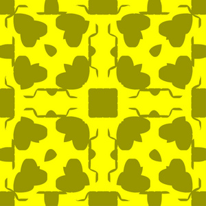 黄色抽象几何图案抽象几何图案