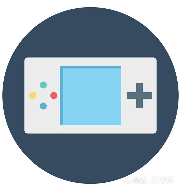 psp游戏孤立的矢量图标,可以很容易地修改或编辑