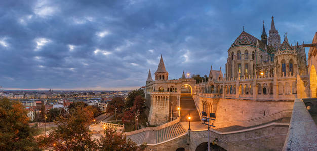 s Bastion Halaszbastya with the Matthias Church Matyas templo