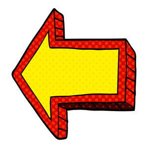 卡通涂鸦导向箭头图片