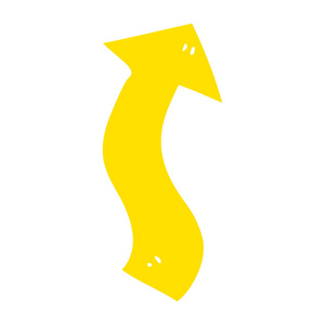 卡通涂鸦导向箭头图片