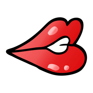 手绘嘴卡通图片-手绘嘴卡通素材-手绘嘴卡通插画-摄图新视界