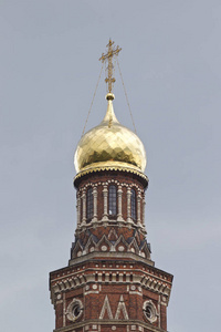 俄罗斯东正教教堂和大教堂村庄的建筑俄罗斯