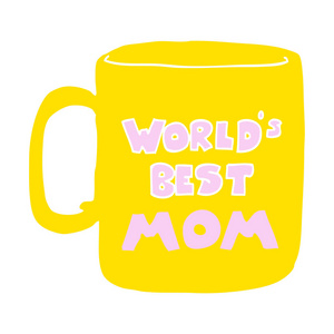 世界上最好的妈妈杯子图片