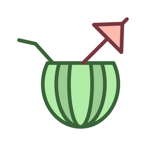 果汁饮料网络图标