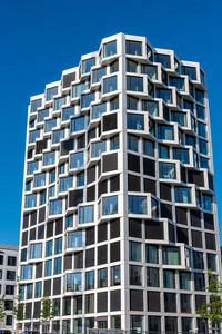 德国慕尼黑的现代高层住宅