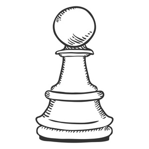 矢量图形插图棋子照片