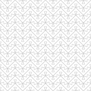 有规律地用小点,虚线三角形重复几何字形.图形设计的矢量元素照片