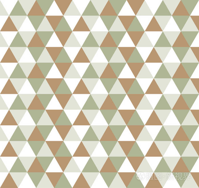 三角形图案.几何简单背景.创意和优雅的风格插图