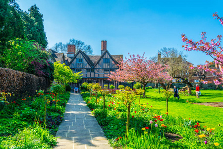 s Croft gardens in Stratford upon Avon, Englan