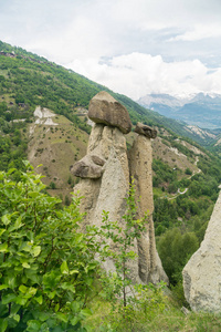 Euseigne in the Swiss Alps, Valais, Switzerland