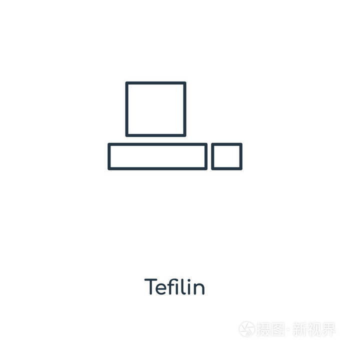 泰菲林图标在时尚的设计风格。泰菲林图标隔离在白色背景上。泰菲林矢量图标简单和现代平面符号的网站，移动，标志，应用程序，UI。泰菲