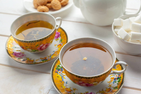 两杯茶图片大全