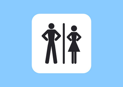 Wc 与性别标志图标