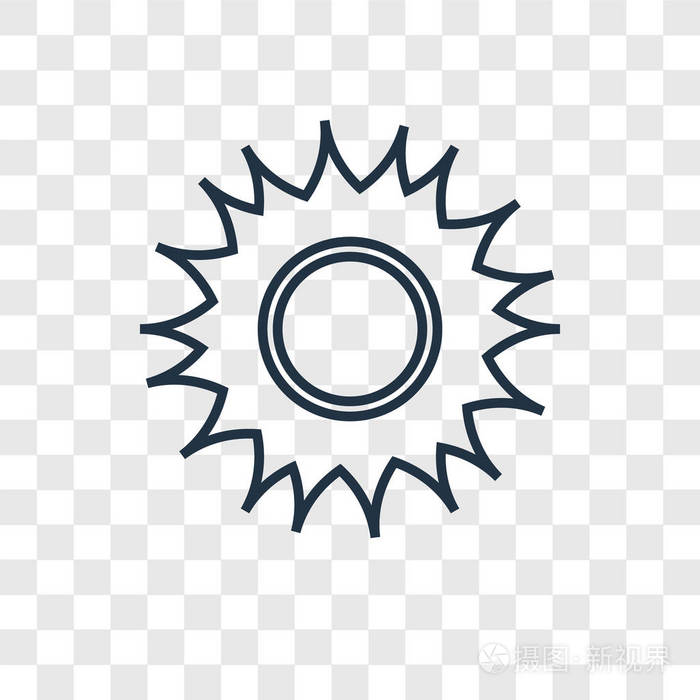 太阳矢量图标简单现代平面符号为网站,移动,标志,应用程序,ui.