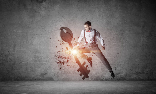 坚定的商人图片