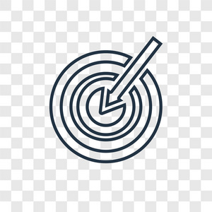 目标图标矢量插照片