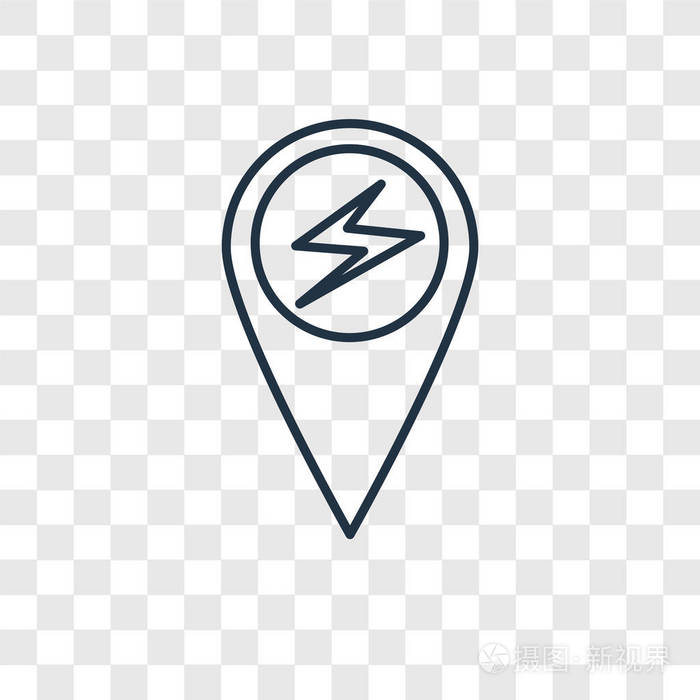 占位符图标在时尚设计风格占位符图标隔离在透明背景上占位符向量图标