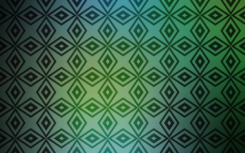 浅蓝绿色矢量背景与矩形. 有长方形和正方形的美丽插图.